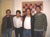 La squadra titolare : Di Mantino Mauro, Rinaudo Sergio, Miandro Roberto e Ripa' Daniele