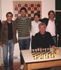 La squadra titolare + il presidente (seduto) Gasparroni Roberto